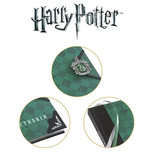 Записная книга Harry Potter Slytherin Jornal (Гарри Поттер) - фото 4