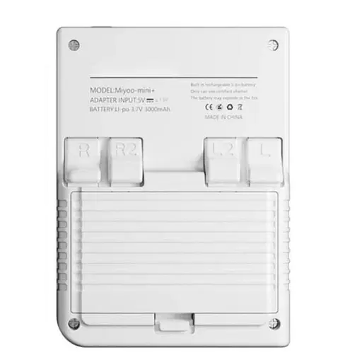 Игровая консоль Miyoo Mini Plus + 8000 Игр 64GB (White) - фото 2