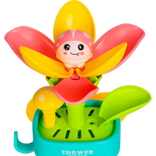 Набор игрушек для ванны Baby Team Очаровательный цветок (9031_цветок розовый) - фото 4