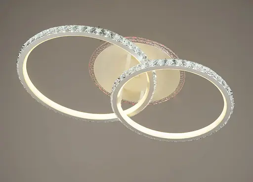 Люстра світлодіодна акрілова Sirius B YT393/2 (80W+12W RGB)