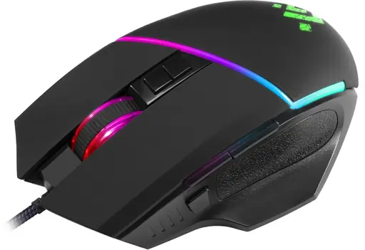 Мышка Defender Warfame GM-880L USB Black (52880) - фото 4