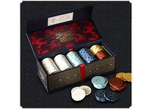 Аксесуар Roxley Game Laboratory Brass Делюкс фішки Brass Iron Clays 100 (ROX_2) - фото 8