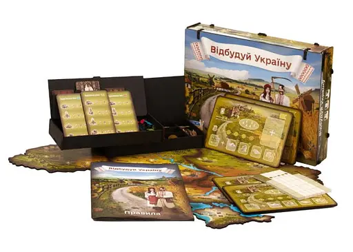 Настільна гра Гральня Відбудуй Україну (Rebuild Ukraine) (укр.) (MSG22REU) - фото 12