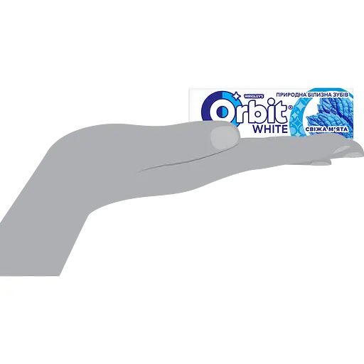 Уценка. Резинка жевательная Orbit Белоснежный Свежая мята, 14 г (686646) - фото 3