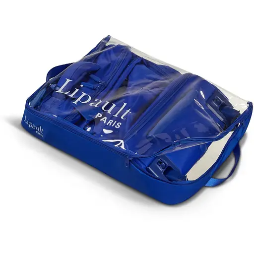 Дорожная Сумка На Колесах 55 См Lipault FOLDABLE PLUME MAGNETIC BLUE 55x37x22 P94*11002 - фото 8