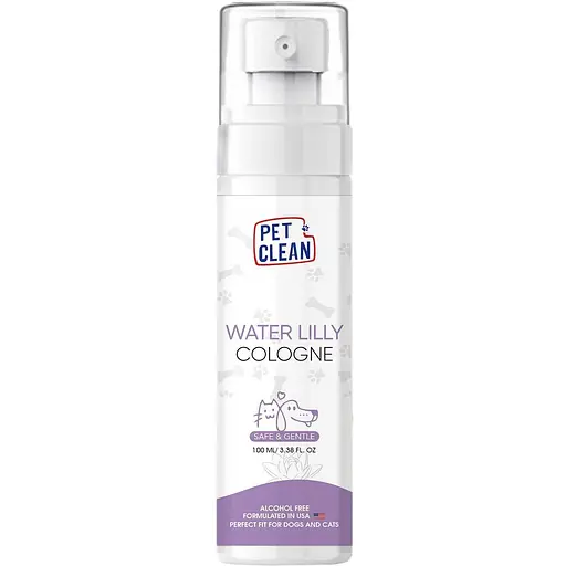 Парфюмированный спрей Pet Clean Cologne Waterlilly для животных с ароматом цветка лотоса 100 мл