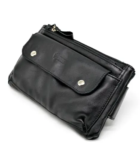 Шкіряна бананка Tarwa 24х15х3 см sum0025625 - фото 8