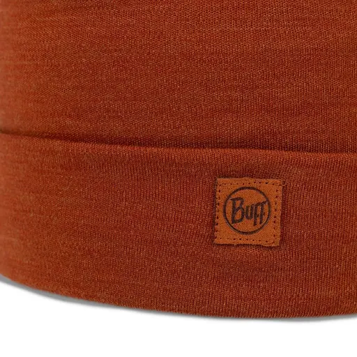 Шапка Buff Merino Heavyweight Beaney Solid Cinnamon (1033-BU 111170.330.10.00) - фото 2