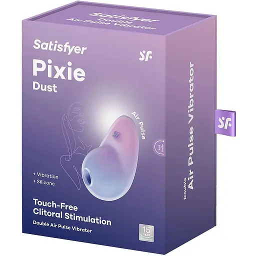 Вакуумный стимулятор Satisfyer Pixie Dust Violet/Pink - фото 6