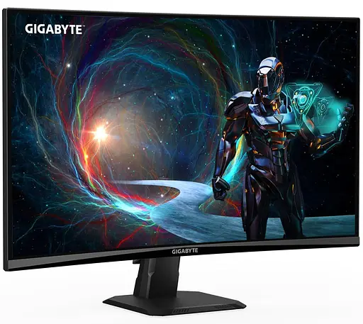 Монитор 27" Gigabyte GS27QCA Gaming Monitor Curved QHD VA 180Hz (GS27QCA Gaming Monitor) - фото 2