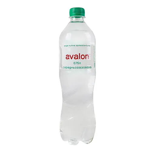 Вода питьевая Avalon среднегазированная 0.75 л
