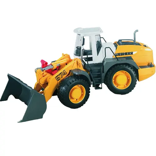 Уценка. Дорожный погрузчик Bruder Liebherr L574 1:16 (02430) - фото 2