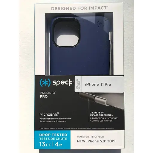 Противоударный чехол Speck Presidio Pro для iPhone 11 Pro (5.8") Blue (129891-8531) - фото 7