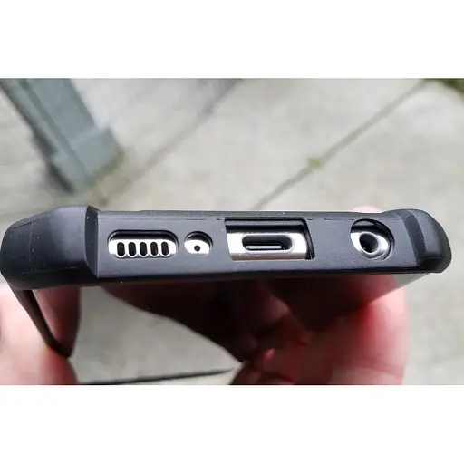 Оригинальный противоударный чехол UAG Monarch для Samsung Galaxy S10 Plus (6.4") Crimson 211351119494 - фото 7