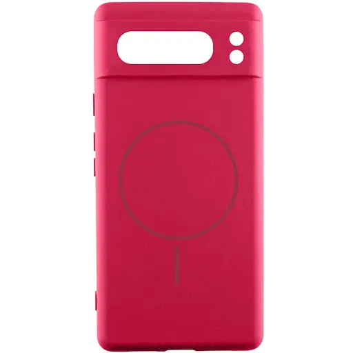 Чохол Silicone Cover Lakshmi Full Camera (AA) with MagFit для Google Pixel 8 Pro Червоний / Rose Red