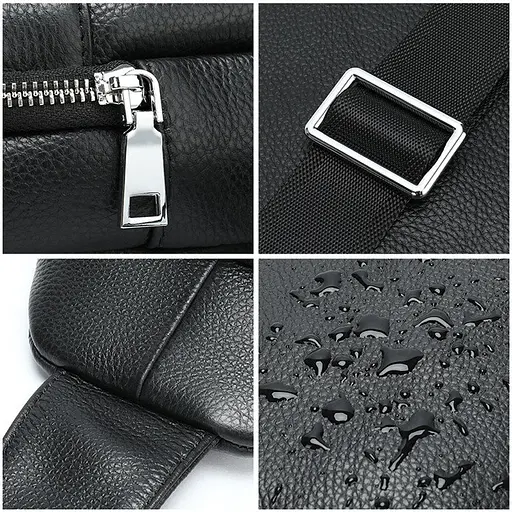 Чоловіча шкіряна сумка Vintage 17,5х30х6,5 см sum0012243 - фото 10