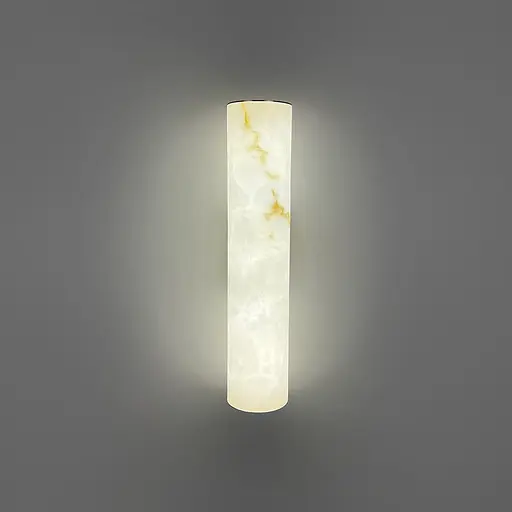 Бра Line F з імітацією мармуру з латунним корпусом Ø8х30 см Арт. WJ366/80*300H - фото 3