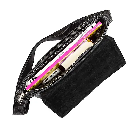 Чоловіча шкіряна сумка SHVIGEL  29х22х8,5 см sum0012608 - фото 4