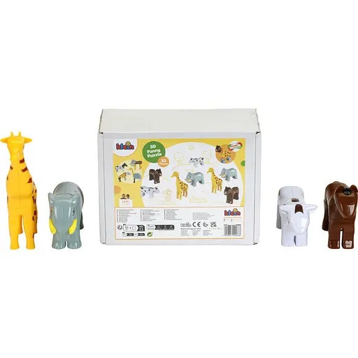 Магнитный пазл о животных Klein Early Steps 8 животных (0066) - фото 6