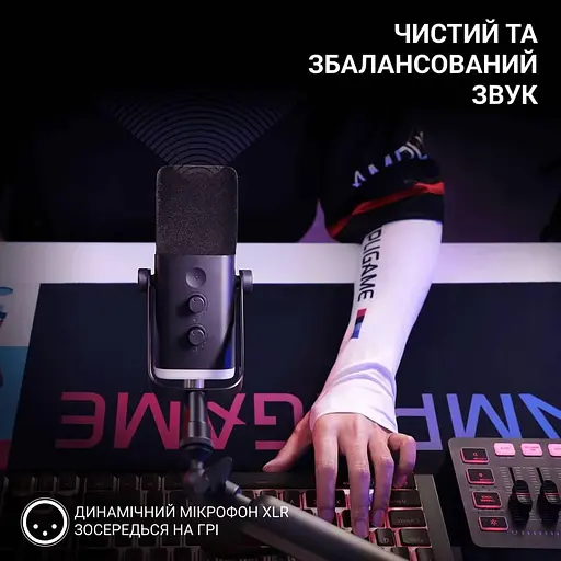 Мікрофон Fifine TAM8 USB Black (TAM8) - фото 8