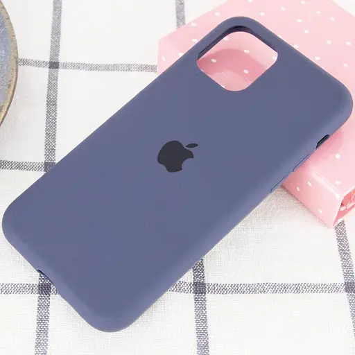 Чохол Epik Silicone Case Full Protective AA для Apple iPhone 11 Pro 5.8 Темно-синій/Midnight blue - фото 2