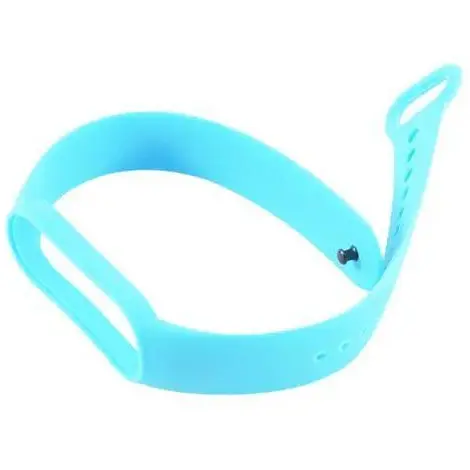 Ремешок для фитнес-браслета Xiaomi Mi Band 5, Original design, Light синий - фото 1