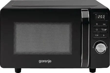 Мікрохвільова піч Gorenje 20л 700Вт гриль дисплей чорний - фото 5
