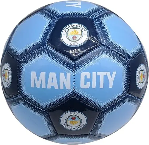 М’яч футбольний MANCHESTER CITY, 420 г, матеріал PU, 32 панелі, розмір №5