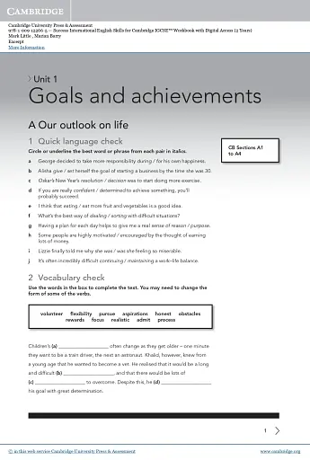 Success International English Skills for Cambridge IGCSE Workbook with Digital Access (2 Years) - фото 2