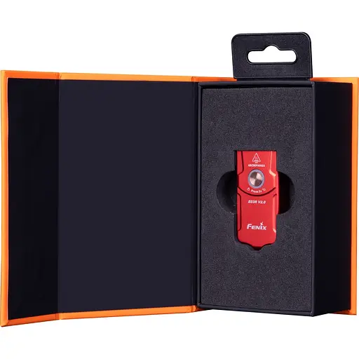 Кишеньковий ліхтар-брелок Fenix E03R V2.0 500лм (Червоний) - фото 8