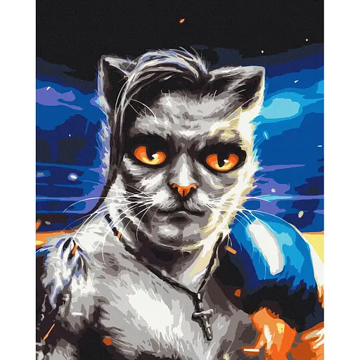 Картина по номерам на подрамнике Brushme Король ринга Марианна Пащук