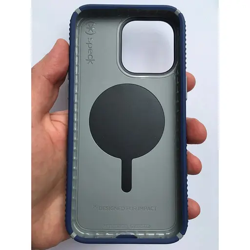 Оригінальний протиударний чохол Speck Presidio2 Grip MagSafe для Iphone 15 Pro Max (6.7") Coastal Blue 150575-3206 - фото 7
