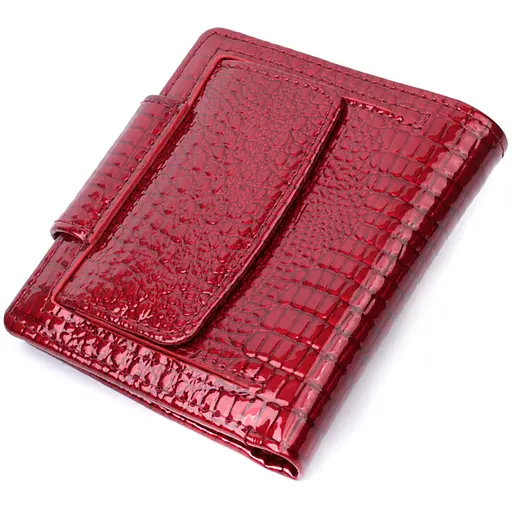 Кожаный женский кошелек ST Leather 10х11.5х1 см acs0029401 - фото 2