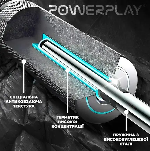 Еспандер-ножиці PowerPlay алюмінієвий 4322 (90 кг) Hand Grip Срібний (PP_4322_90kg) - фото 4