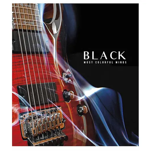 Зошит учнівський "Black" 096-3388L-4 в лінію, 96 аркушів