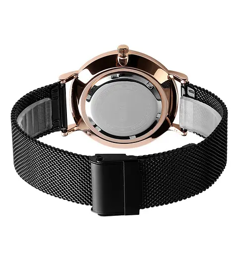 Оригінальний чоловічий годинник Skmei 9183 Tiger Black gold - фото 5