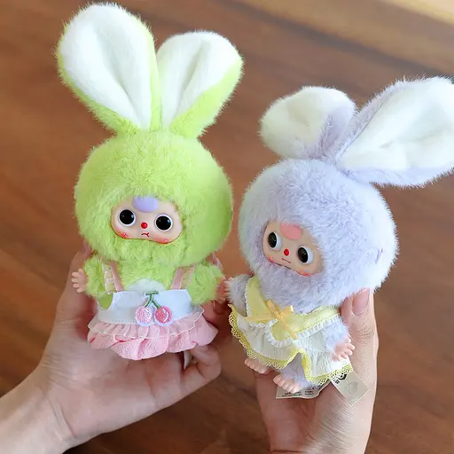 Колекційна м'яка іграшка з кільцем Pop Top Baby Three Cureplaneta Макарончики (CRP2605) - фото 2