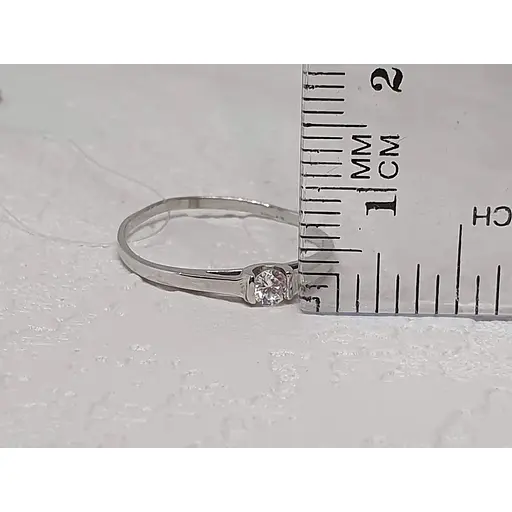 Срібне кільце Qvaliz з фіанітами. 90100622 18 - фото 5