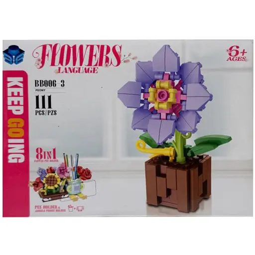 Конструктор детский "Peony" BB006-3, 111 деталей
