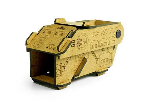 Аксесуар Вежа для кубиків Pandora's Box Studio MDT-7 Мобільна башта оборони Dice Tower Mobile Defense Tower (LP006-064) - фото 6