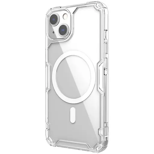 Чохол Nillkin TPU Nature Pro Magnetic для Apple iPhone 15 Plus 6.7 Безбарвний прозорий - фото 3