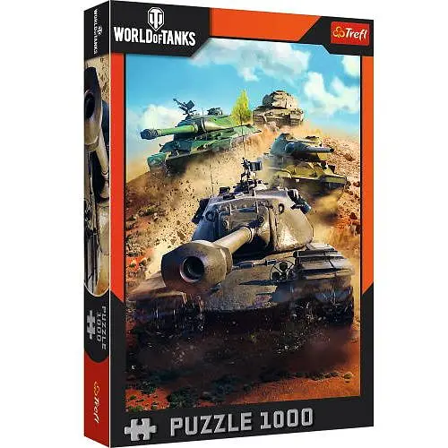Пазл Trefl Танки в бою World of Tanks 1000 эл. (10943)