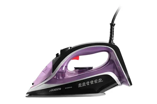 ARDESTO Праска IR-B2234, 2400Вт, 350мл, паровий удар, керам. підошва, фіолетово-чорний - фото 10