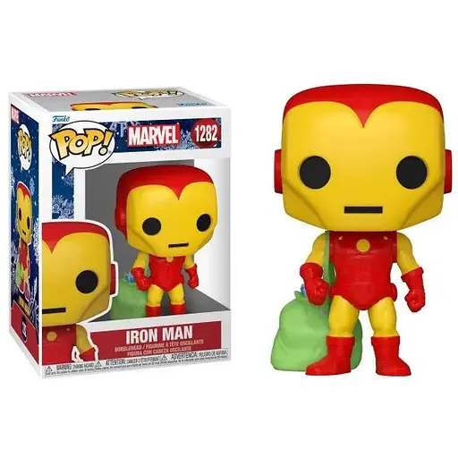 Коллекционная фигурка Funko Pop Марвел Железный человек с мешком Marvel Iron Man with Bag 10 см FP M IM 1282