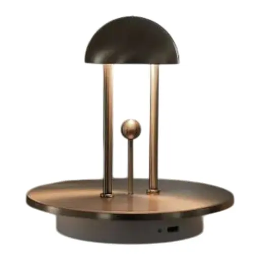 Настільна лампа Funky Jingle з латуні, акумуляторна маленька настільна лампа з керуванням жестами