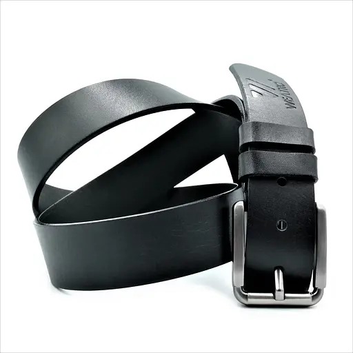 Кожаный ремень Weatro мужской 3,8х115-120 см acs0027486 - фото 3