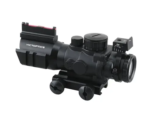 Прицел оптический Vector Optics C1 4x32 Red, Green, Blue Chevron - фото 3