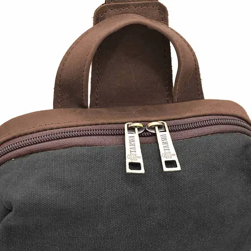 Кожаная сумка-слинг Tarwa 28х22х7 см sum0025529 - фото 5