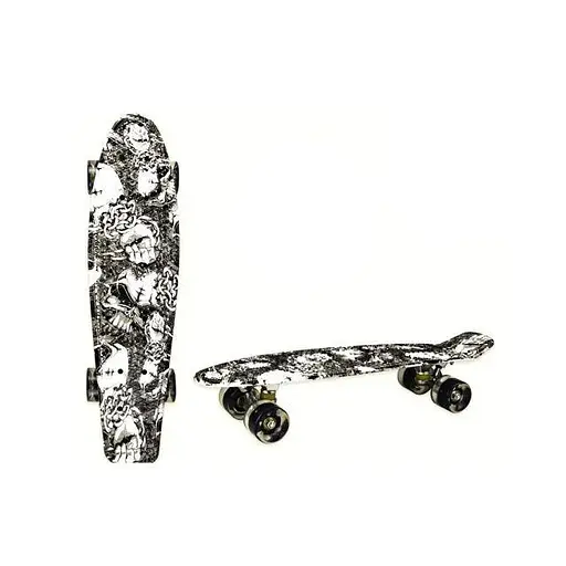 Скейт "Пенни борд" SC20505 PU колеса со светом, 56 см