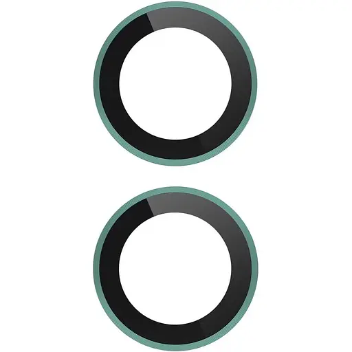 Захисне скло на камеру iLera FocusPro Lens для Apple iPhone 16/16 Plus Green (iLFPGre16) [124805] - фото 2